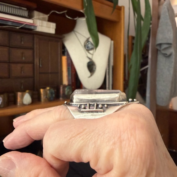 Acid Queen Amplifier Ring, Size 8 - Picture 3 of 10